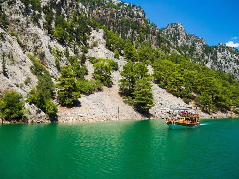From Belek: Green Canyon Boat Trip with Lunch and Drinks - The Little Canyon Segment: Views That Feel Different