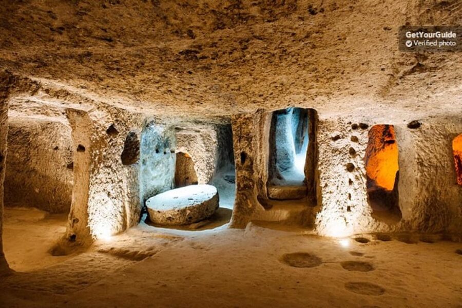 From Cappadocia: Green Tour with Hikes, Caves & Lunch - Pigeon Valley Hiking, With Cliff Houses Carved for Birds
