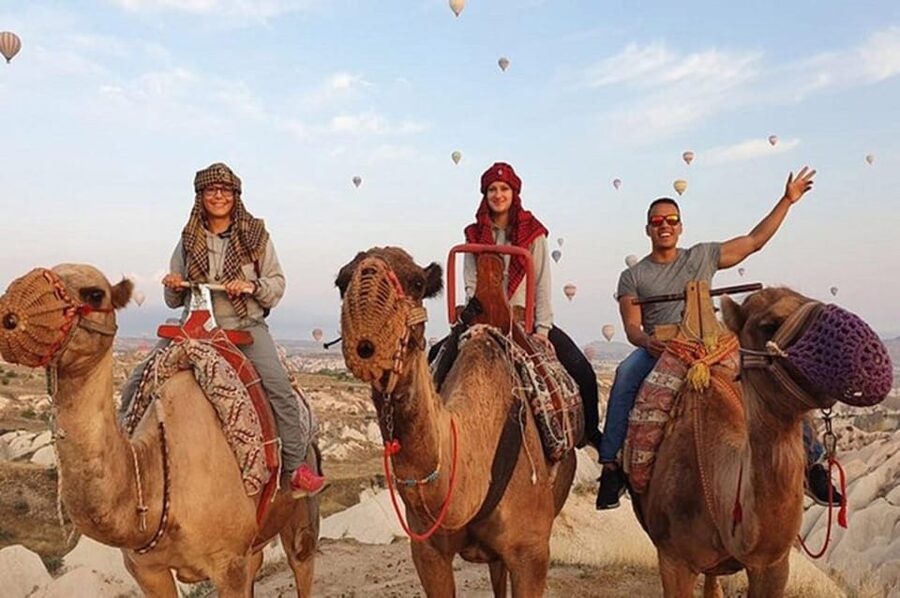From Cappadocia: Sunrise or Sunset Camel Riding Day Trip - Sunrise vs sunset: balloons and the one big choice you must make