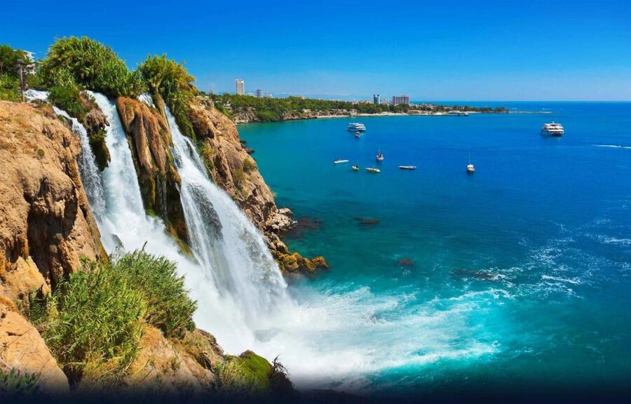 From City of Side: Full-Day Antalya City Tour w/ Transfers - City Center and Old Harbor: Bay Windows, Protected Streets, and Coffee Views