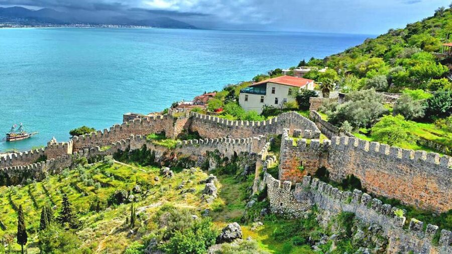 From city of Side: Guided Day Trip to Alanya City - Alanya Castle (From 1226) and the Panoramic Photo Stops