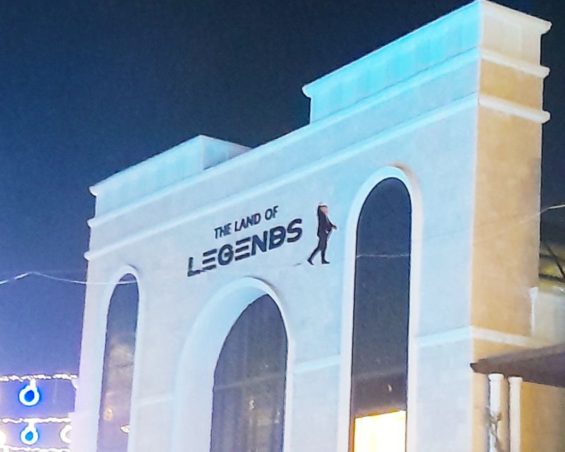 From city of Side Land of Legends Night Show - Land of Legends Night Show from Side, what makes it special