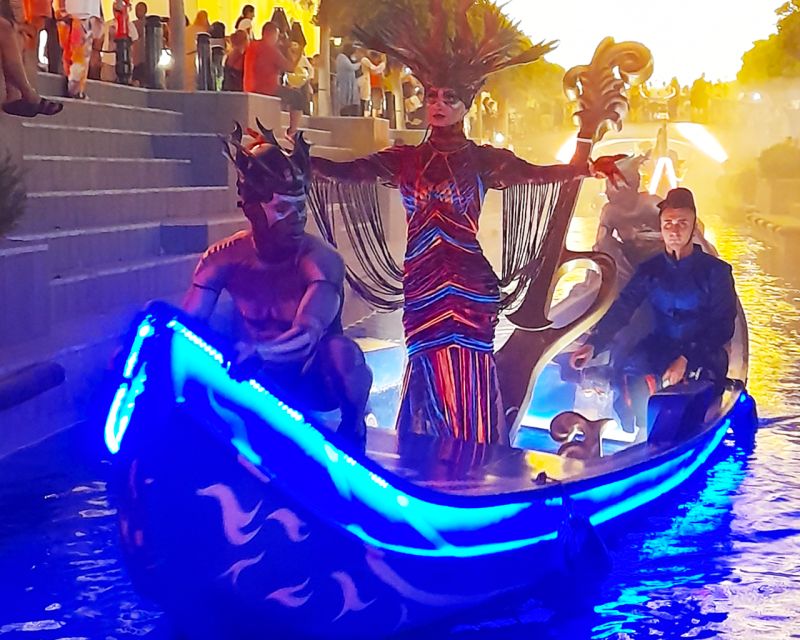 From city of Side Land of Legends Night Show - Food and shopping inside the park: what to expect with limited time