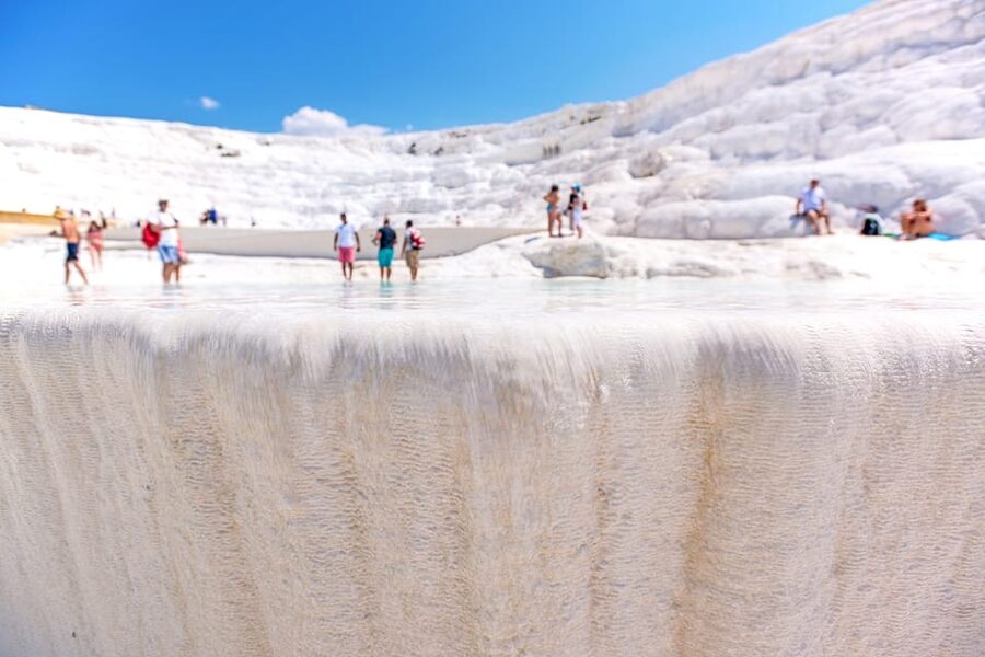 From City of Side: Pamukkale & Hierapolis Day Tour w/ Lunch - Pamukkale terraces and hot springs: timing, water warmth, and that white effect