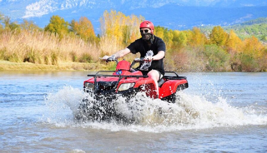 From city of Side: Taurus Mountains Quad ATV Tour - Pine Forests, Mud Streams, And Mountain Views: What Your Ride Feels Like
