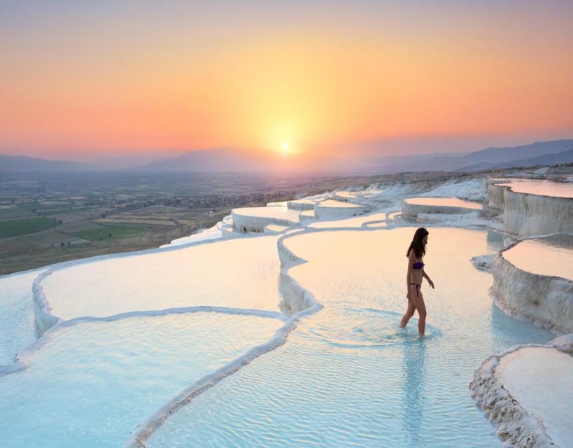 From Fethiye: Pamukkale & Hierapolis Day Trip w/ Meals - Hierapolis ruins, Roman theater, baths, and necropolis time