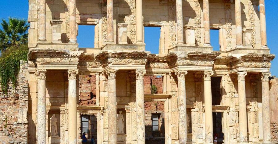 From Istanbul: 2-Day Ephesus, Pamukkale, & Hierapolis Tour - Ephesus Day 1: Temple of Artemis, Celsus Library, and Mary’s House
