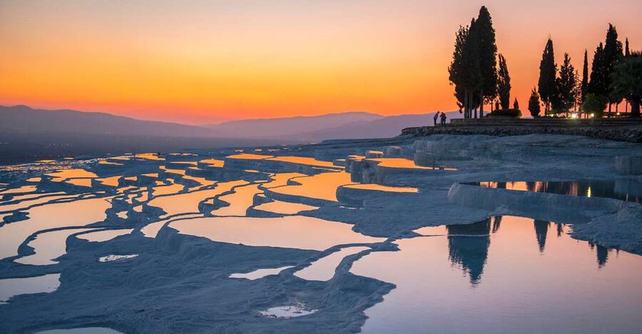 From Istanbul: Ephesus & Pamukkale 2-Day Trip with Flights - Day 2: Pamukkale thermal terraces plus Hierapolis Sacred Pool