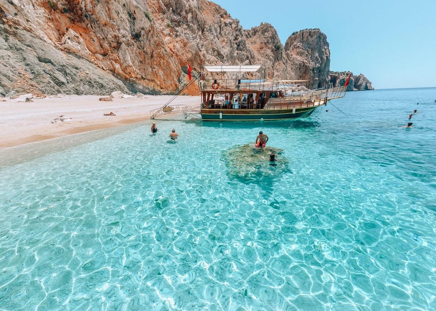 From Kemer, Antalya, Belek: Adrasan Suluada Island Boat Tour - The Maldives Bay area: another swim with that bright-water feel
