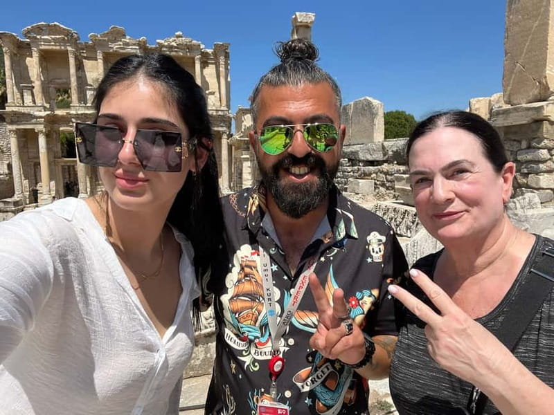 From Kusadasi: Ephesus Highlights Tour for Cruise Customers - Ephesus highlights walkthrough: Celsus, Great Theatre, and the Odeon