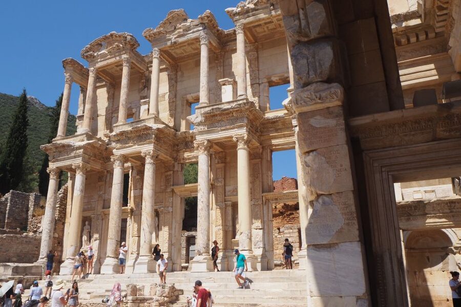 From Kusadasi Port: Ephesus Full-Day Private Trip - Library of Celsus, Great Theatre, and Terrace Houses at the right moments