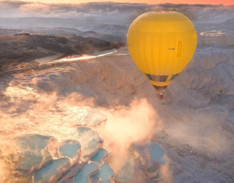 From Marmaris: Pamukkale Balloon Flight Day Trip with Lunch - Breakfast and lunch: included food that can save your day
