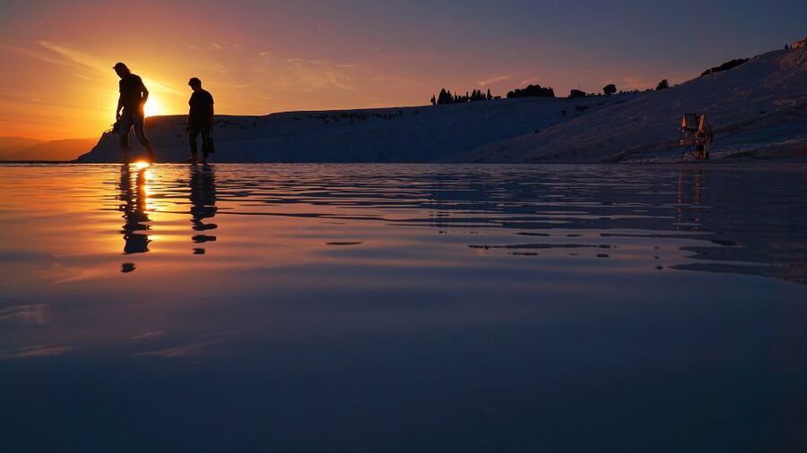 From Marmaris: Pamukkale Evening Tour with Transfer & Dinner - From Marmaris pickup to Pamukkale arrival, here’s how the timing works