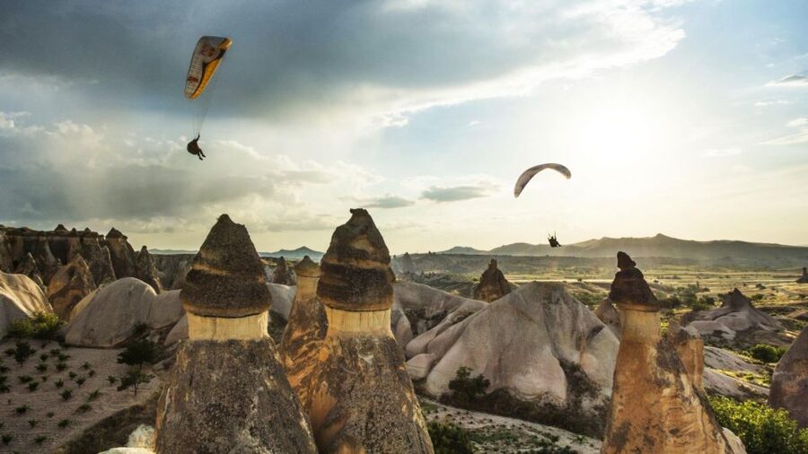 From Urgüp/Göreme: Cappadocia Tandem Paragliding & Transfer - Where You Start: Ürgüp or Göreme Pickup and the Drive Up