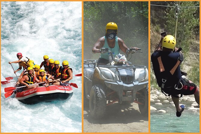 Full-Day Adventure 3 in 1 activity from Antalya to Köprülü Canyon National Park - Zip fly over Köprülü Canyon: a fast ride, a good photo moment