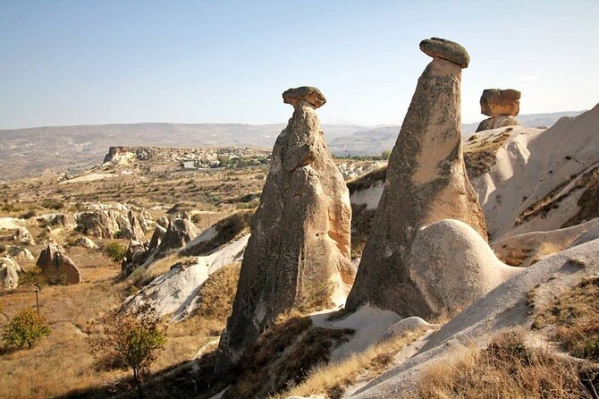 Full day Cappadocia red tour with lunch - Uchisar viewpoint: fairy chimneys right in the castle area