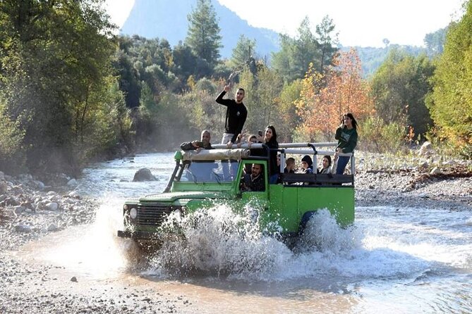 Full Day Jeep Safari in Antalya With Lunch - Water fights between jeeps: chaos, comedy, and sunscreen math