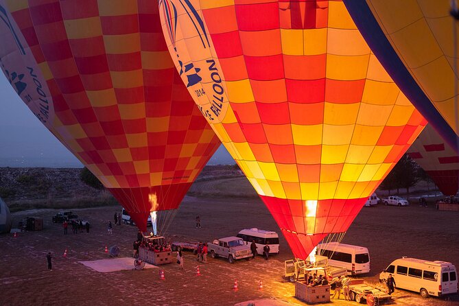 Full-Day Marmaris Pamukkale Tour With Hot Air Balloon Ride - The Balloon Ground Routine: Briefing, Filing, Takeoff, Landing