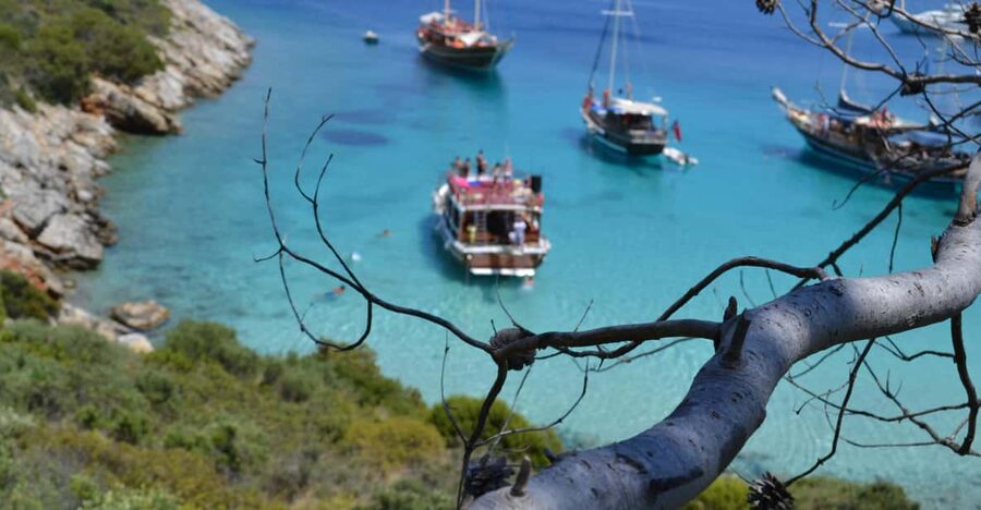 Full-Day Orak Island Boat Trip from Bodrum - Lunch onboard during Orak Island time