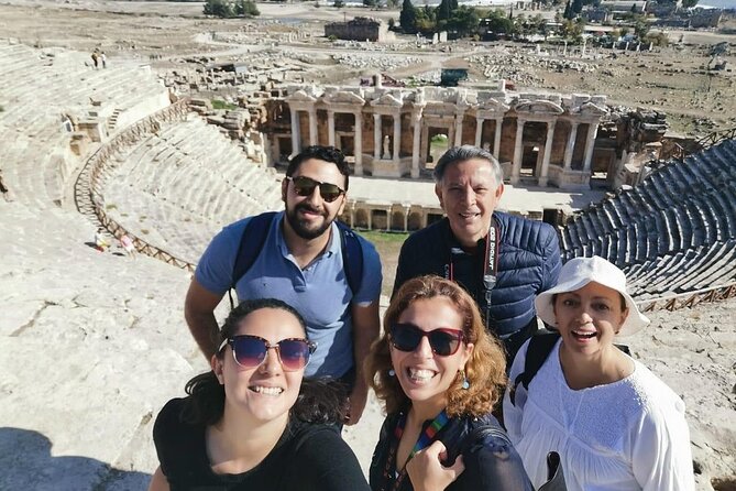 Full-day Private Pamukkale Tour from Kusadasi with Lunch - Lake Photo Stop Below Pamukkale: the quick moment that clicks