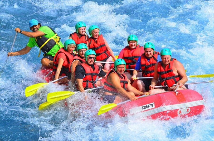 Full Day Rafting/Lunch With Köprülü Kanyon Visit - Base camp open buffet lunch at the Taurus Mountains