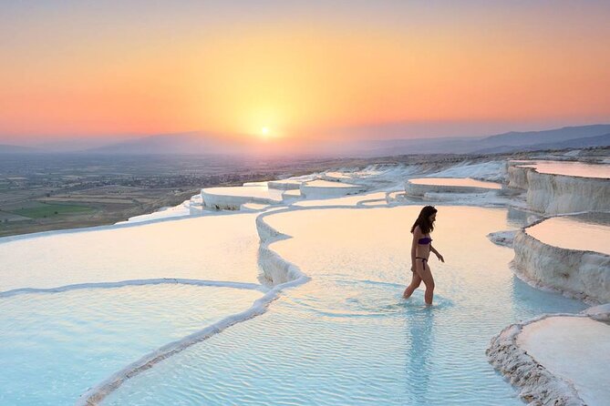 Full Day Salda + Pamukkale Tour from Antalya/Belek/Side - Pamukkale Thermal Pools and Cleopatra Pools: extra fees you must plan