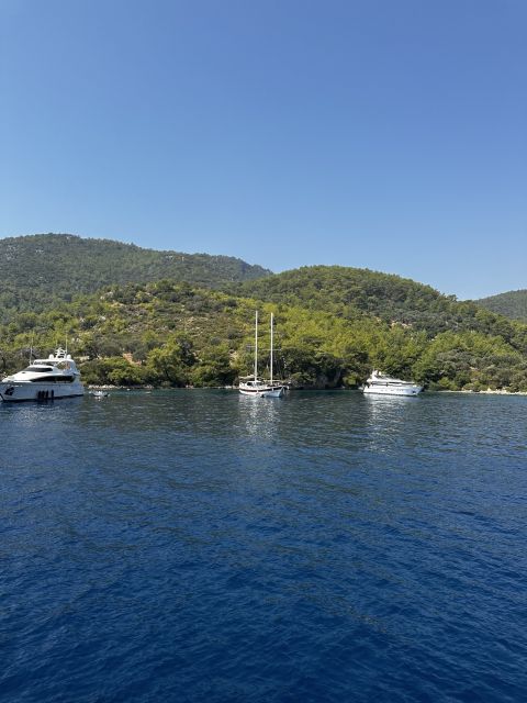 Gocek: Yacht Trip and 12 Island Full-Day Tour with Lunch - Stop 3: Hamam Koyu and lunch on the water