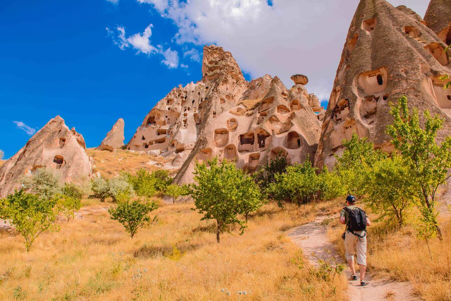 Göreme: Cappadocia Green Tour with Underground & Lunch - First Stop: Göreme Panorama and the Fairy Chimney Orientation