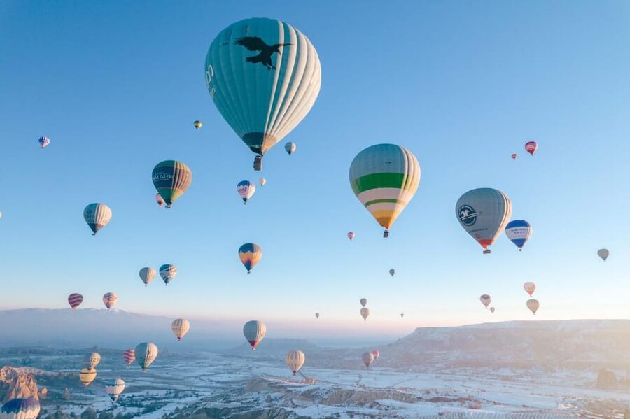 Göreme: Cappadocia Hot Air Balloon Ride - Over fairy chimneys: what the 50 to 70 minutes feels like