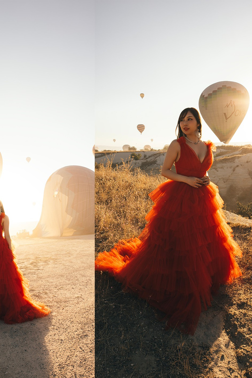 Göreme: Cappadocia Satin Flying Dress Rental - How the Göreme Flying Dress Rental Works