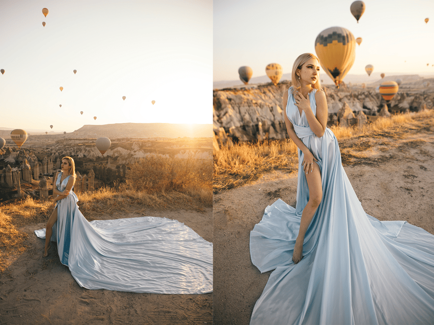 Göreme: Cappadocia Satin Flying Dress Rental - Sunrise and Sunset Timing, and Why It Changes Your Plan