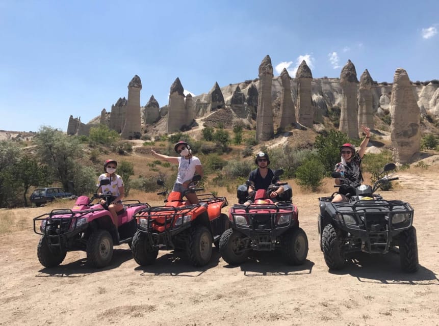 Göreme: Cappadocia Sunset ATV Tour - Entering the Ride: Hotel Pickup, Helmets, and a First-Timer Lesson