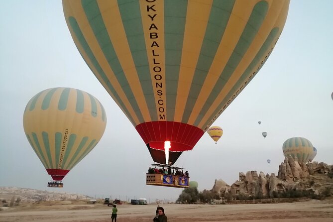 Goreme Hot Air Balloon over Valleys, with Champagne and Transfers - Breakfast, champagne, and what happens after you land