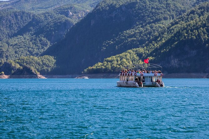 Green Canyon Boat Trip w/Lunch From Antalya - Entering Green Canyon by boat: emerald water and calm cruising