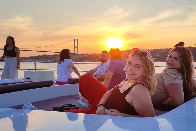Guided Bosphorus Sunset Cruise on Luxurious Yacht - Small Group Cruise - Galata Bridge and Galata Tower: ending with the Golden Horn vibe