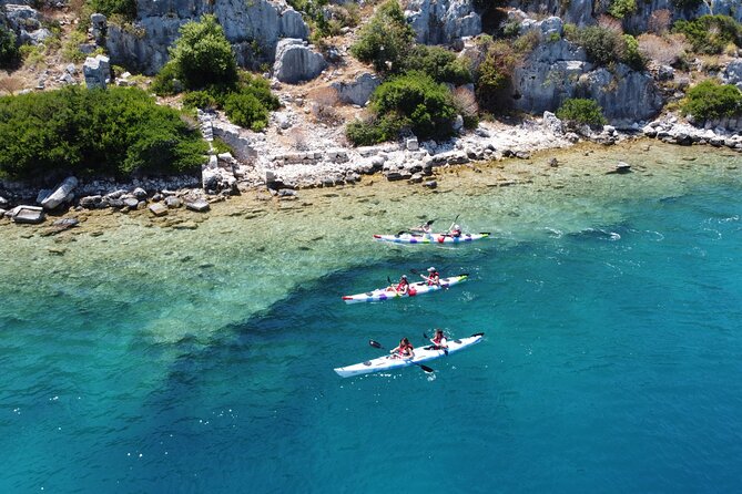 Guided Kekova Sea Kayaking Tour - Kekova Island and the Sunken City: seeing ruins from the kayak