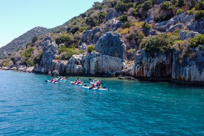 Guided Kekova Sea Kayaking Tour - Tersane Koyu plus a hike with big Kekova views