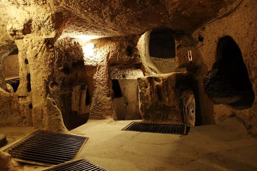 Highlight of Cappadocia Tour ( Red Tour + Underground City ) - Uçhisar Castle viewpoint: pigeon houses, rock formations, and quick freedom