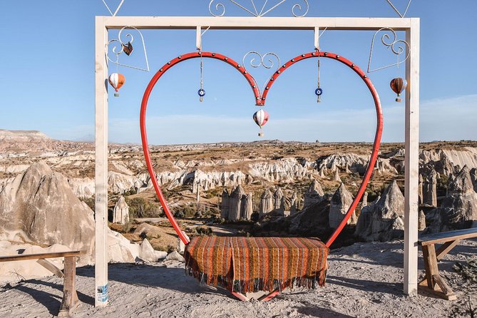 Highlights of Cappadocia (Mix of Red and Green Private Tour) - Pigeon Valley: fairy chimneys with birdhouse tops