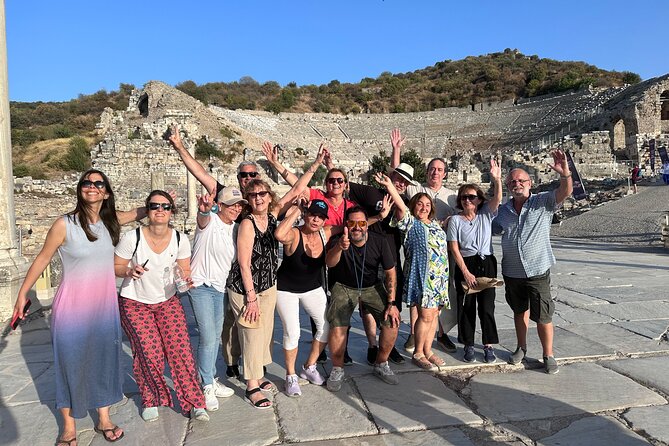 History and relaxation: Ephesus with the Turkish Bath route - Ancient City of Ephesus: Odeon, Celsus, and the amphitheater
