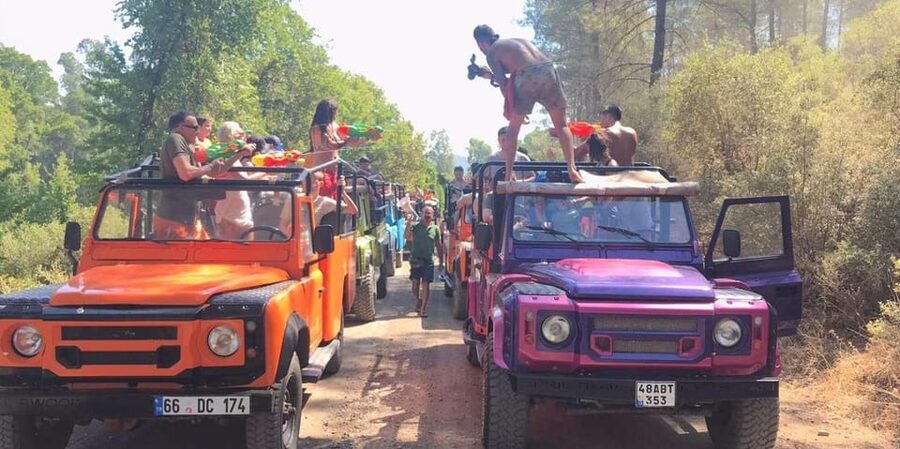 Icmeler Jeep Safari, Lunch, Water Fight, Colour & Foam Party - Key Highlights That Make This Tour Work