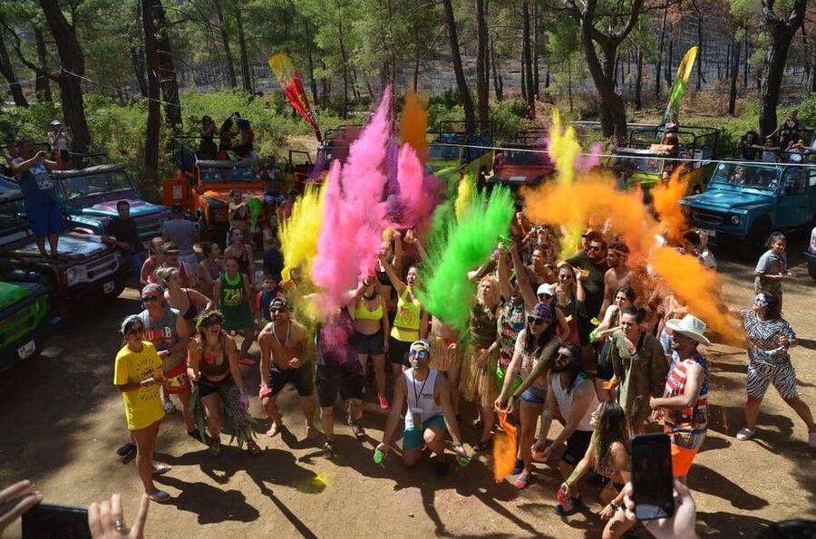 Icmeler Jeep Safari, Lunch, Water Fight, Colour & Foam Party - Price and Value: Is $25 Per Person Worth It for This Much Time?