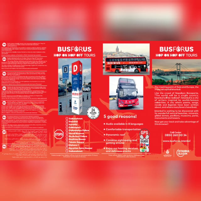 Istanbul: 48-Hour Hop-On Hop-Off Double Decker Bus Ticket - Stops Are Not All Equal, So Use Them Differently