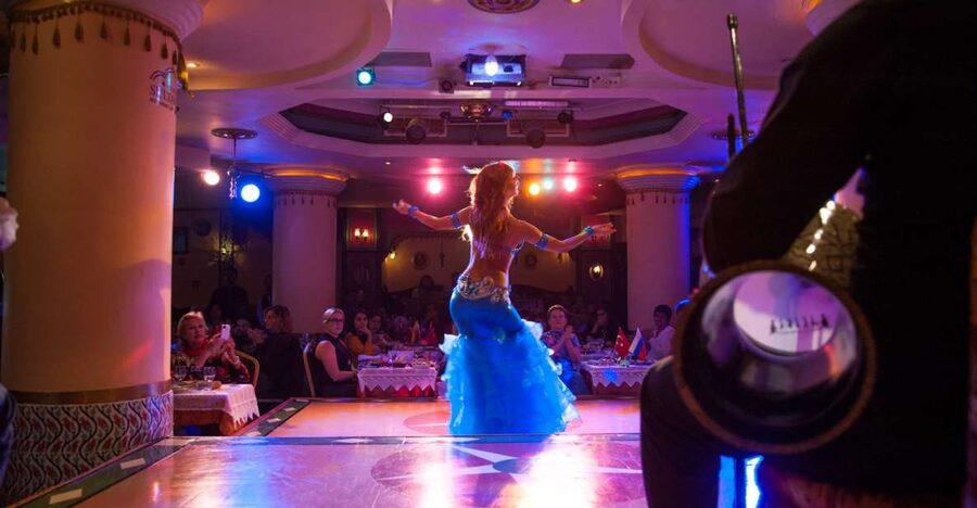 Istanbul: Belly Dancing, Show, & Dinner at Sultana’s Ticket - Showtime: belly dance plus folk dance and theatre beats