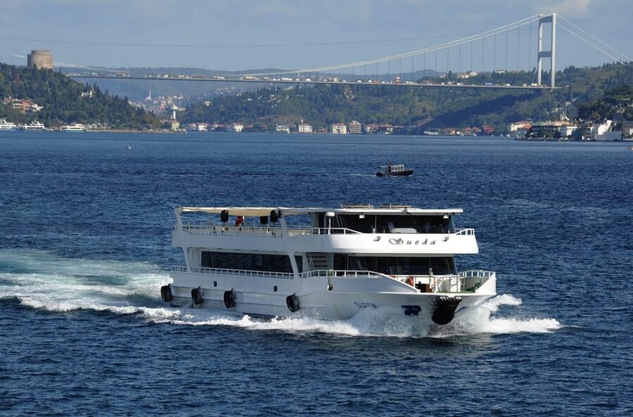 Istanbul: Bosphorus Cruise and Golden Horn Bus Tour - 1.5 Hours on the water: Bosphorus cruise photos and Rumeli Fortress