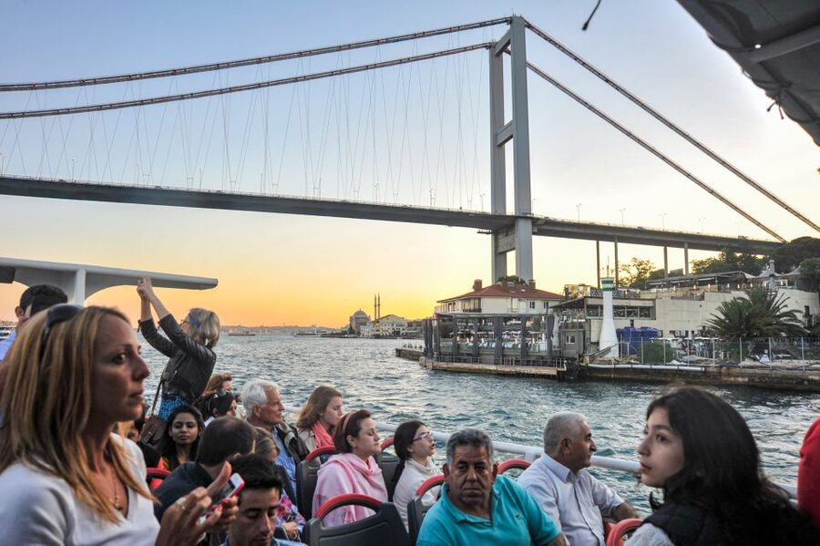 Istanbul: Bosphorus Cruise w/Audio Guide and Sunset Option - Where to sit on the boat, and why wind matters