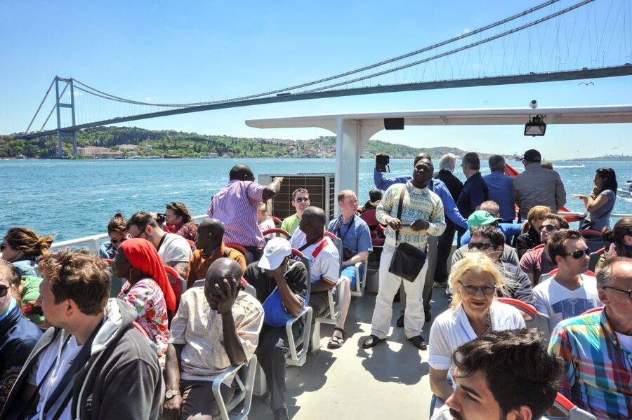 Istanbul: Bosphorus Cruise w/Audio Guide and Sunset Option - Beylerbeyi Palace and Maiden’s Tower on the Asian-side feel