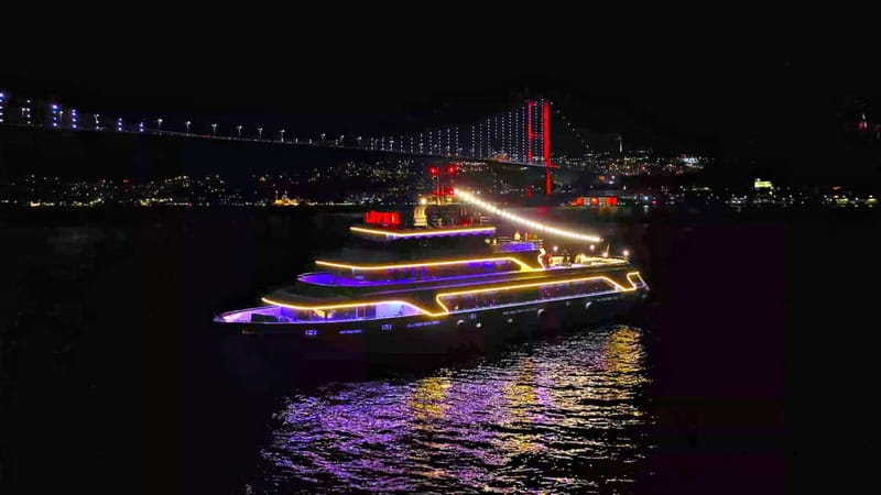 Istanbul: Bosphorus Dinner Cruise & Show with Private Table - The real Bosphorus route, from palaces to bridges