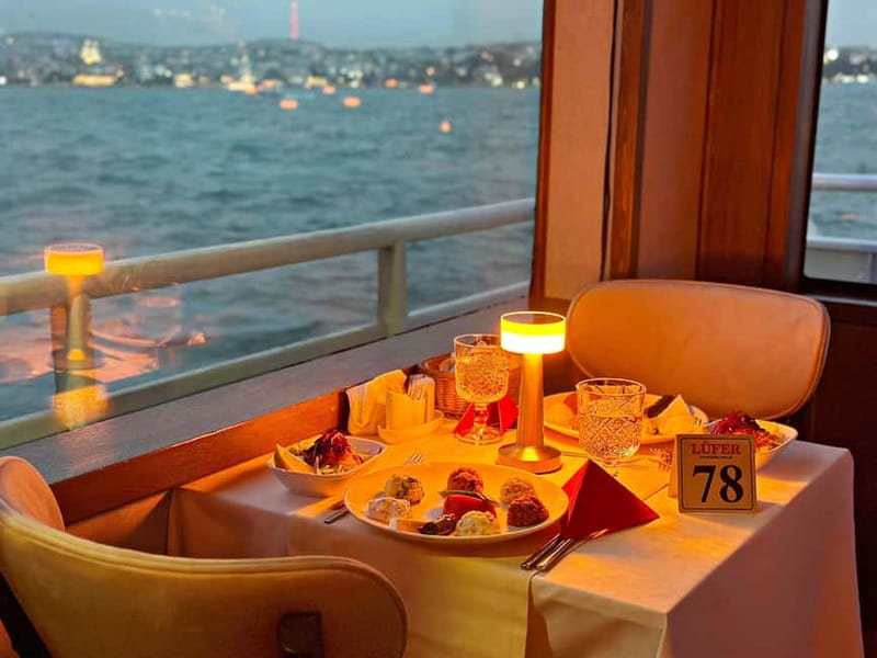 Istanbul: Bosphorus Dinner Cruise & Show with Private Table - Drinks and the alcohol question (so you can plan your night)
