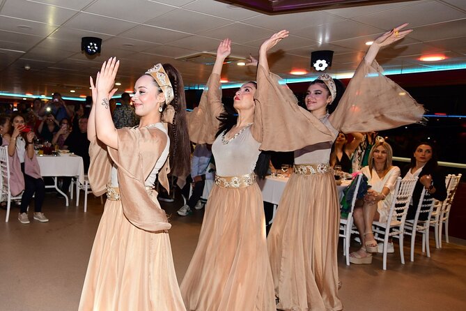 Istanbul Bosphorus Dinner Cruise with Drinks and Shows - Turkish night show, dancers, and the DJ volume reality